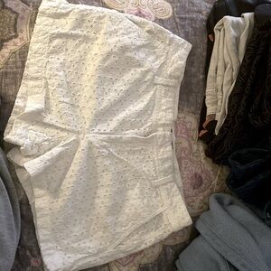 Eyelet shorts